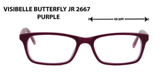 visible buterfly jr 2667 purple